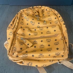 Mcm style backpack